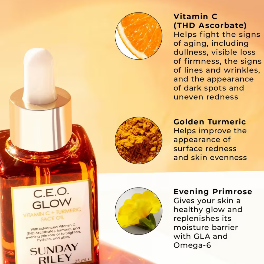 Sunday Riley C.E.O Glow Vitamin C and Turmeric Face Oil 35ml