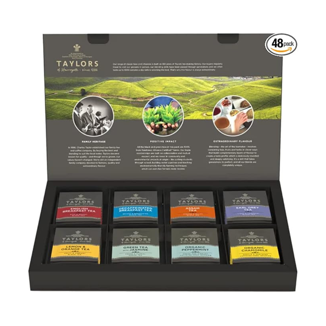 Assorted Tea Box - Taylors of Harrogate (48 Tea Bags)