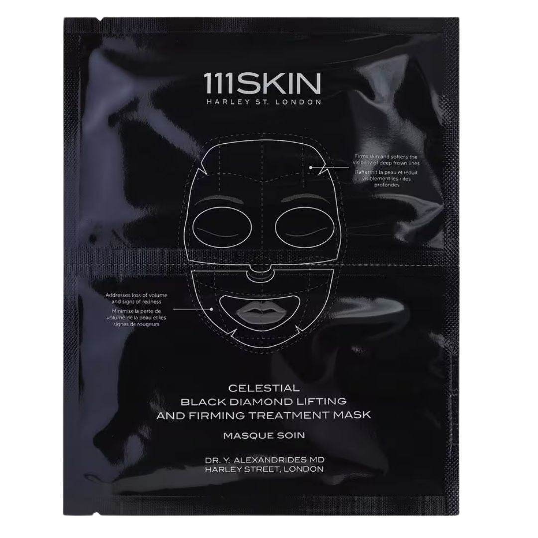 111 skin Celestial Black Diamond Lifting And Firming Treatment Mask x 5