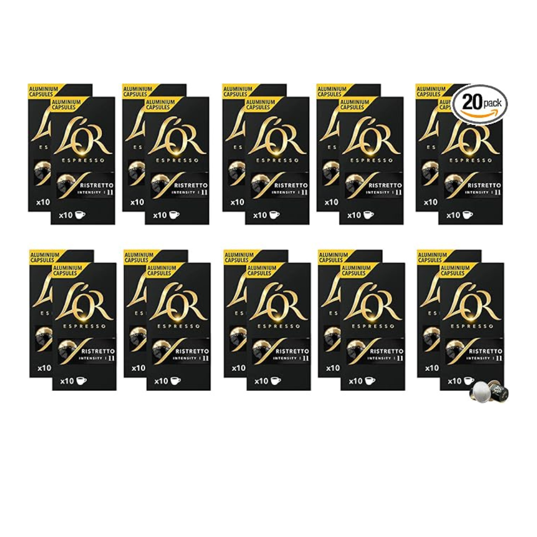 L OR Ritertto 200 coffee capsules