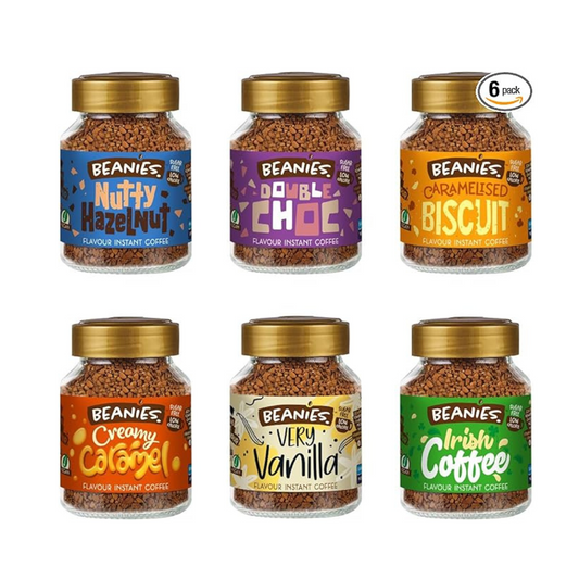 Beanies Flavoured Instant Coffee Jars