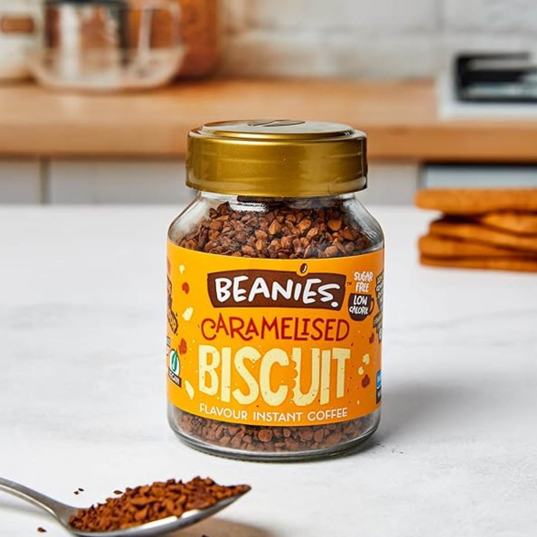 Beanies Flavoured Instant Coffee Jars