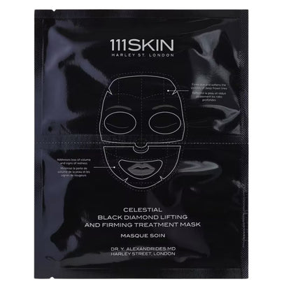 111 skin Celestial Black Diamond Lifting And Firming Treatment Mask x 5